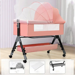 Portable 3-in-1 Baby Folding Cradle Bed